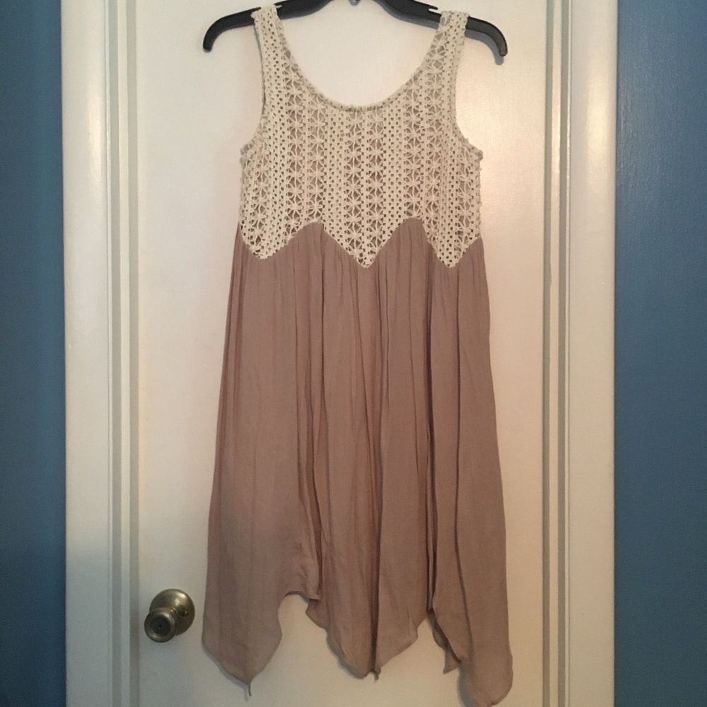 Mesh top dress - sleeveless- size small